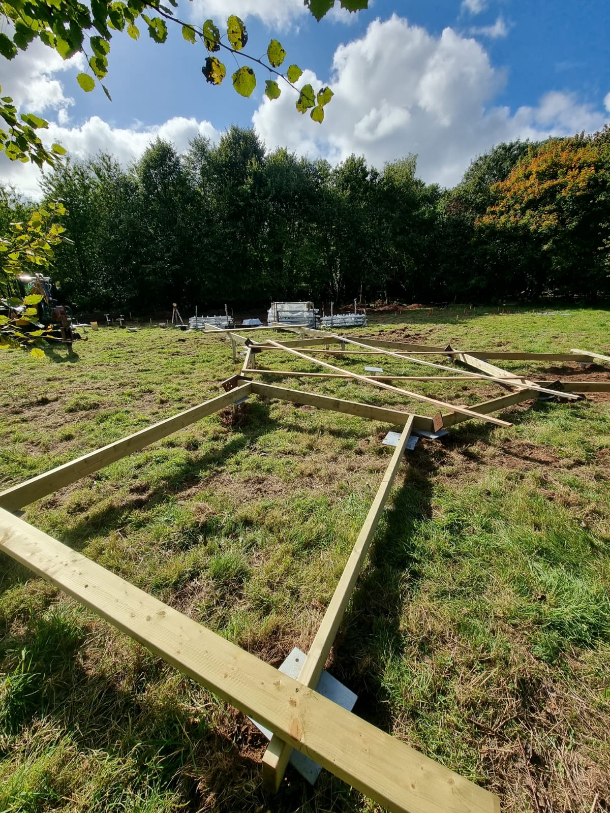 Tree House Screw Pile Install 5